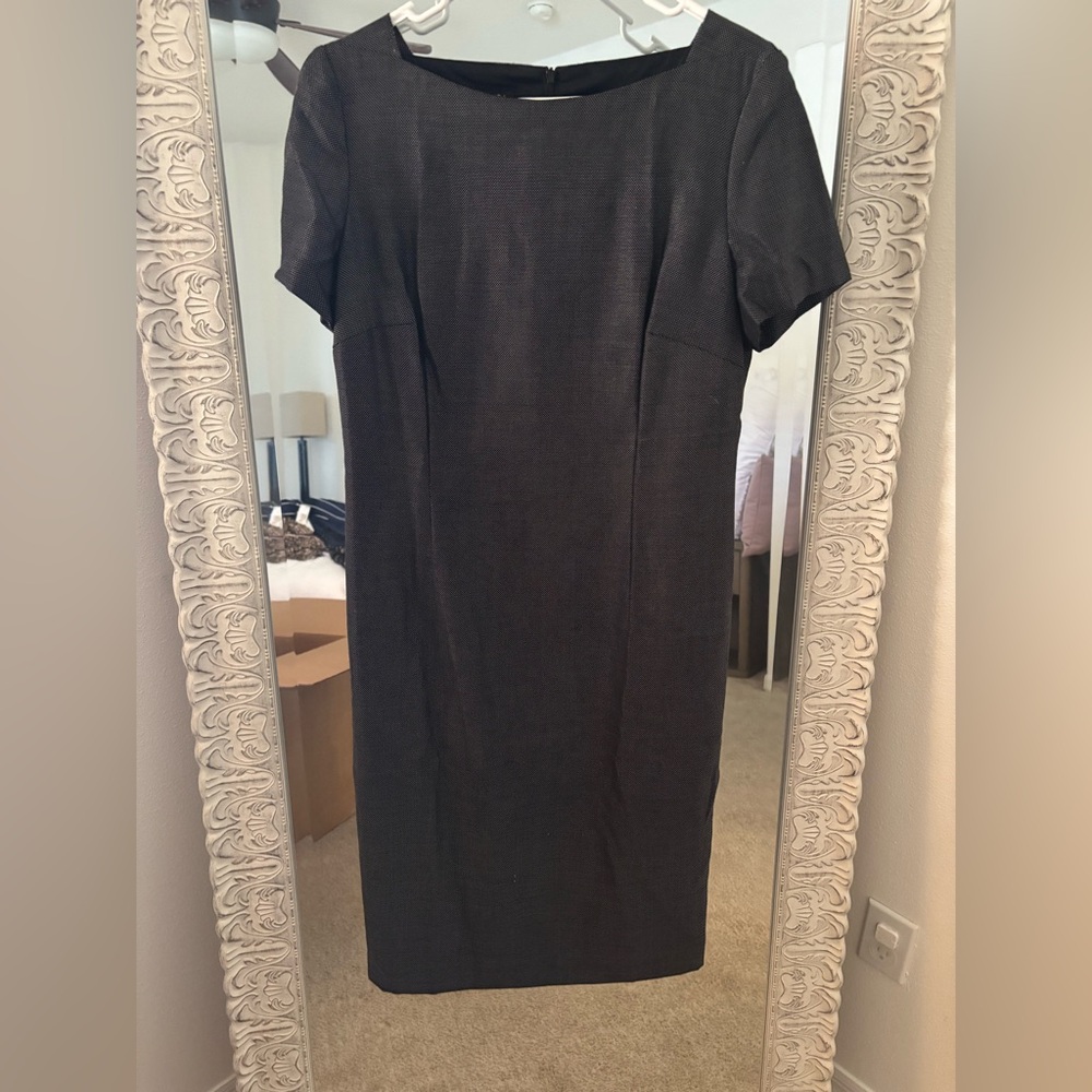 Escada Charcoal Midi Dress